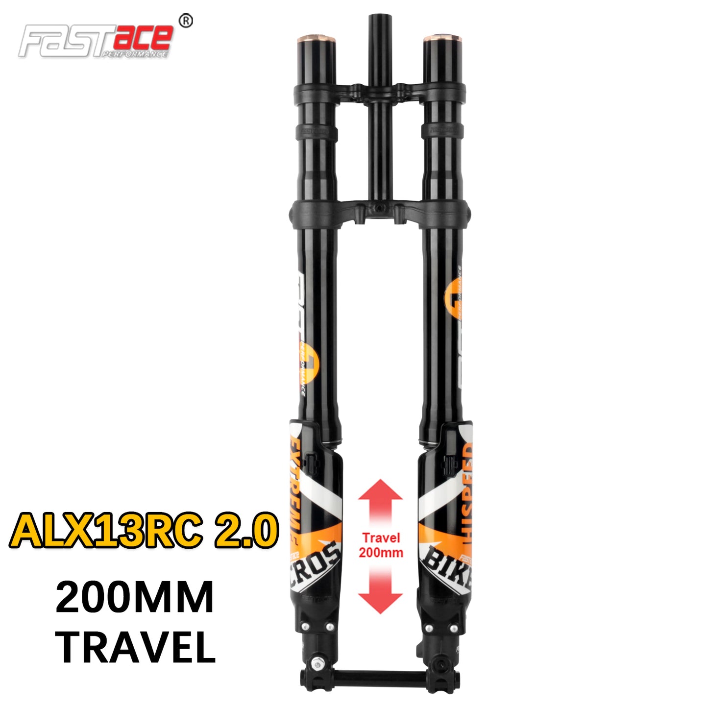 FASTACE ALX13RC 2.0 Original Factory Front Fork Suspension For Surron Light Bee Talaria Sting E Ride Pro SS