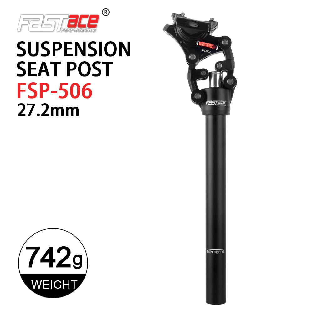 FASTace Suspension Bike Seat Post 27.2/30.9/31.6mm 20mm Travel Bicycle Seatpost