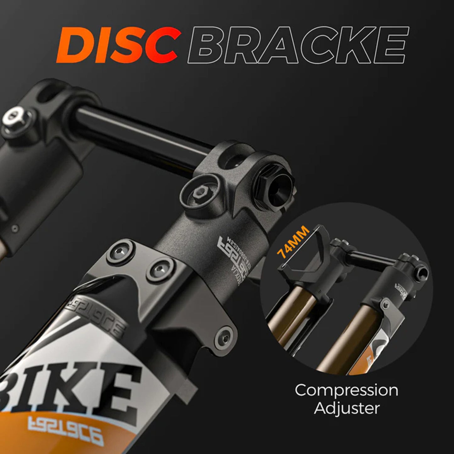 FASTACE ALX13RC 2.0 Original Factory Front Fork Suspension For Surron Light Bee Talaria Sting E Ride Pro SS