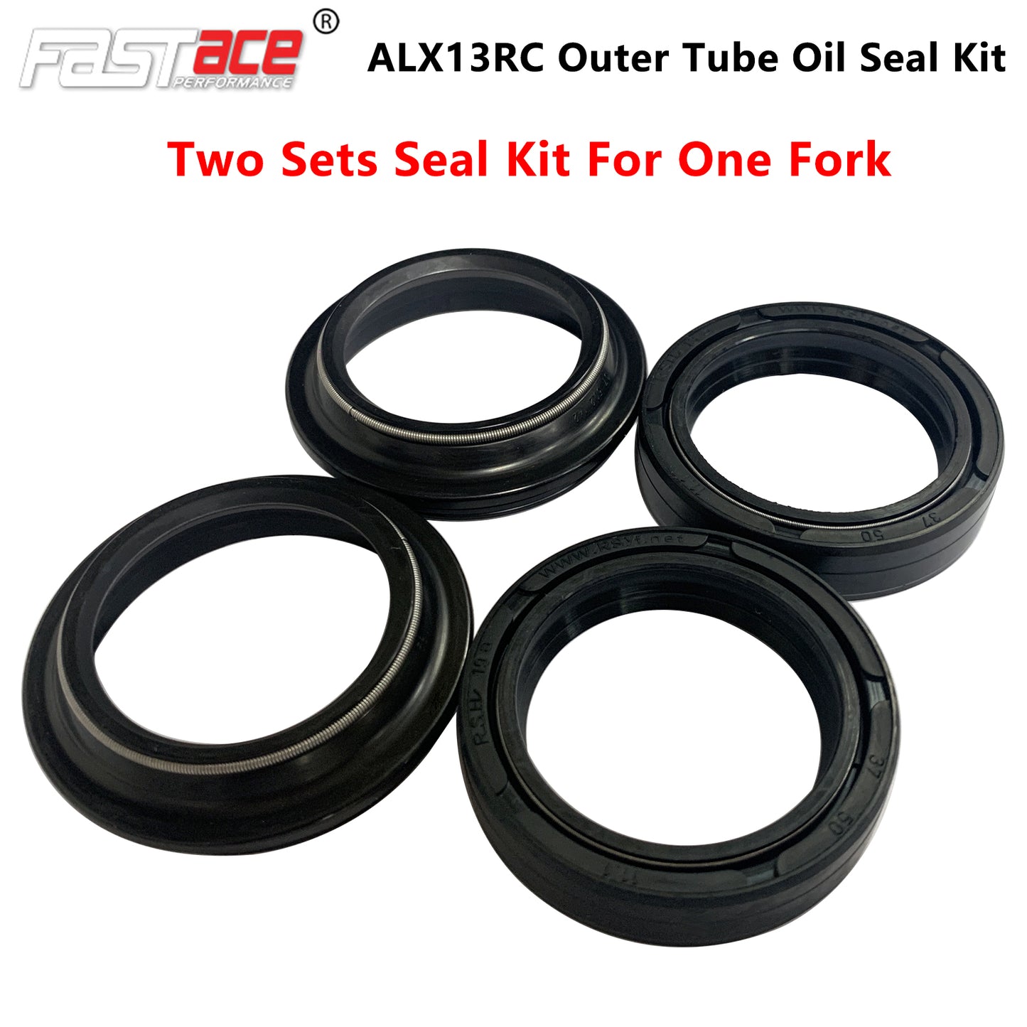 FASTace Repair Kit Outer Tube Seal Kit For ALX13RC 1.0 and 2.0 Front Fork