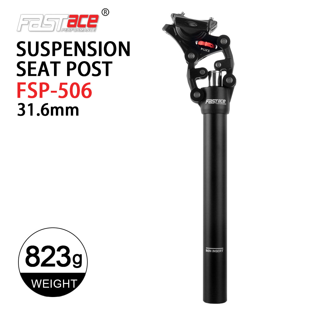 FASTace Suspension Bike Seat Post 27.2/30.9/31.6mm 20mm Travel Bicycle Seatpost