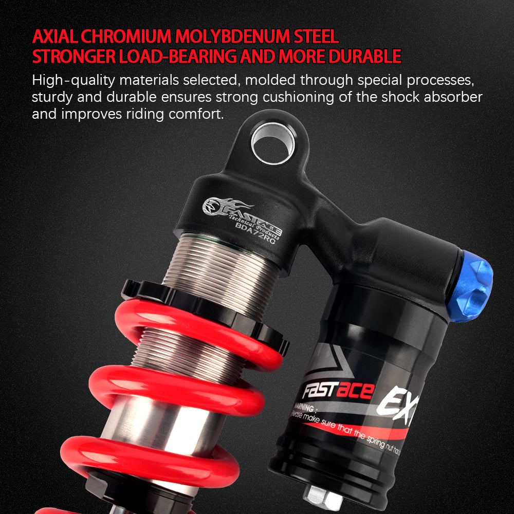 FASTACE BDA72RC Original Factory Downhill Rear Shock Absorber Suspension 450LBS 550LBS For Surron Talaria Sting eBike MTB