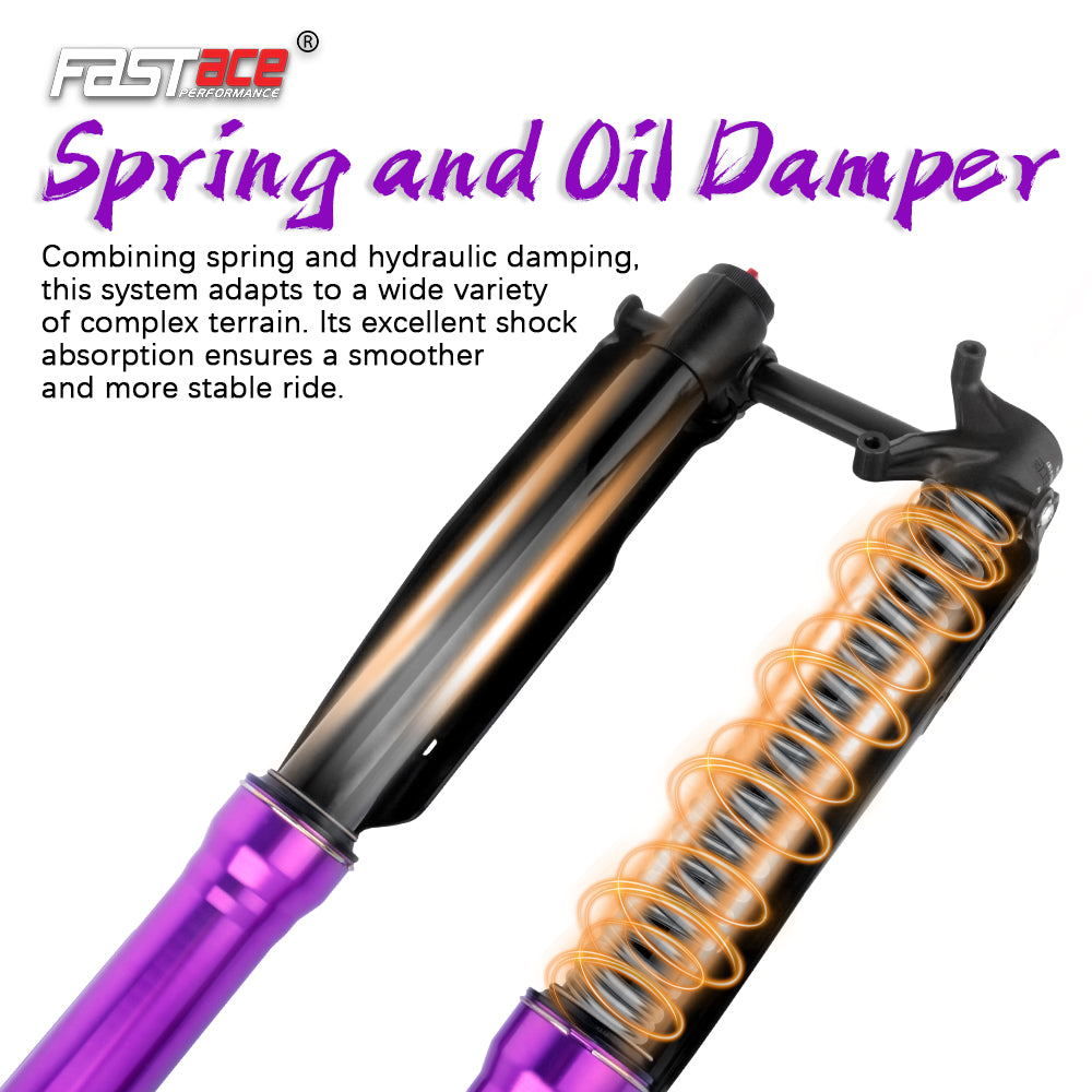 FASTACE AHX12RV Original Factory Front Fork Suspension 60LBS For Sur-Ron Light Bee X 79 Bike Falcon M / Falcon PRO  E Ride Pro SS 1.0/2.0
