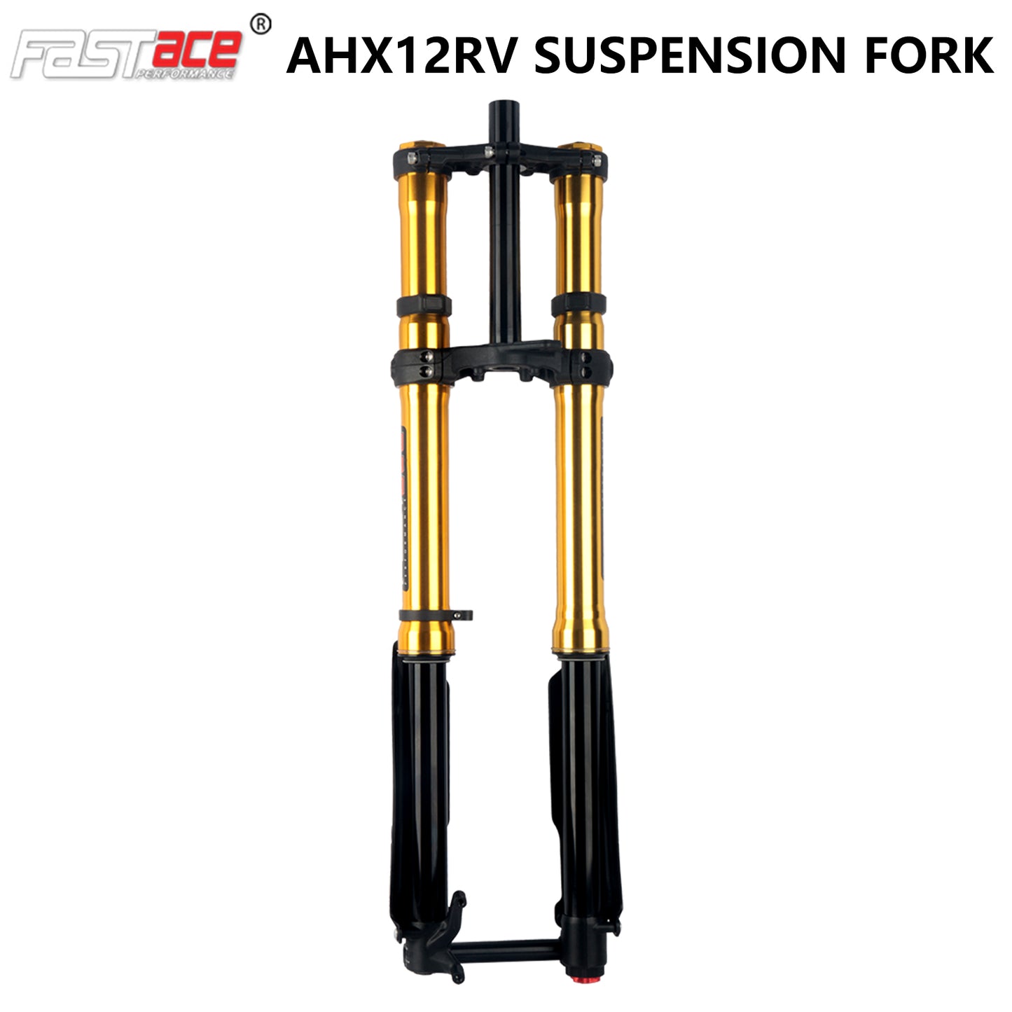 FASTACE AHX12RV Original Factory Front Fork Suspension 60LBS For Surron Talaria Sting 79 Bike Falcon M / Falcon PRO || Gold