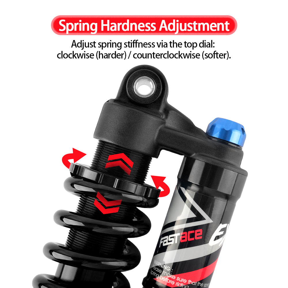 FASTACE BDA53RC Original Factory Downhill Rear Shock Absorber Suspension 265mm NEW VERSION For Surron Talaria Sting