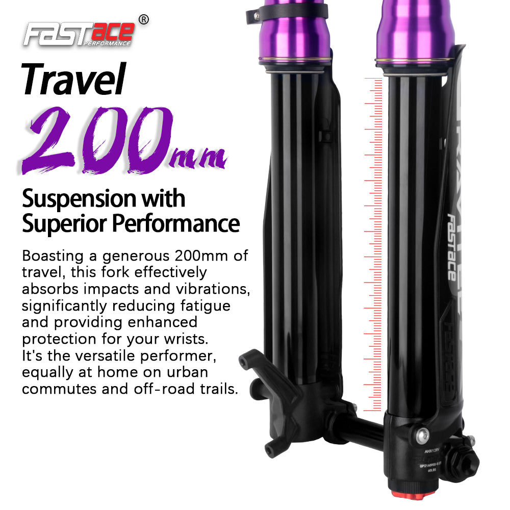FASTACE AHX12RV Original Factory Front Fork Suspension 60LBS For Sur-Ron Light Bee X 79 Bike Falcon M / Falcon PRO  E Ride Pro SS 1.0/2.0