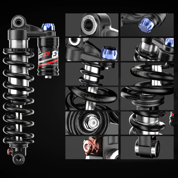 FASTACE BDA53RC Original  Factory Downhill Rear Shock Absorber Suspension 265mm 450LBS 550LBS For Surron Talaria Sting