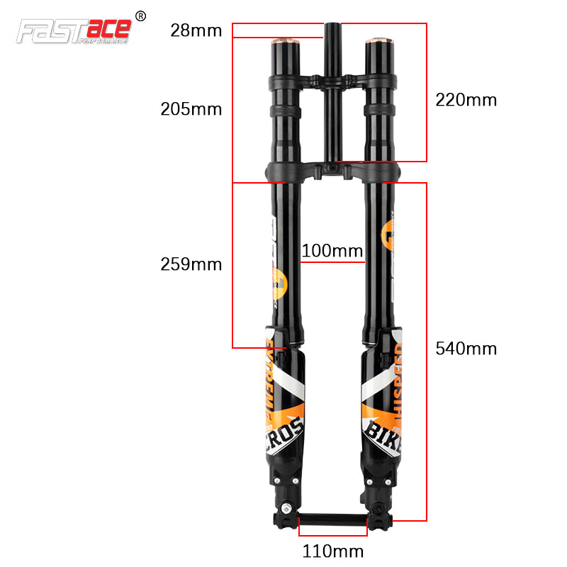 FASTACE ALX13RC 2.0 Original Factory Front Fork Suspension For Surron Light Bee Talaria Sting E Ride Pro SS (Scratched)