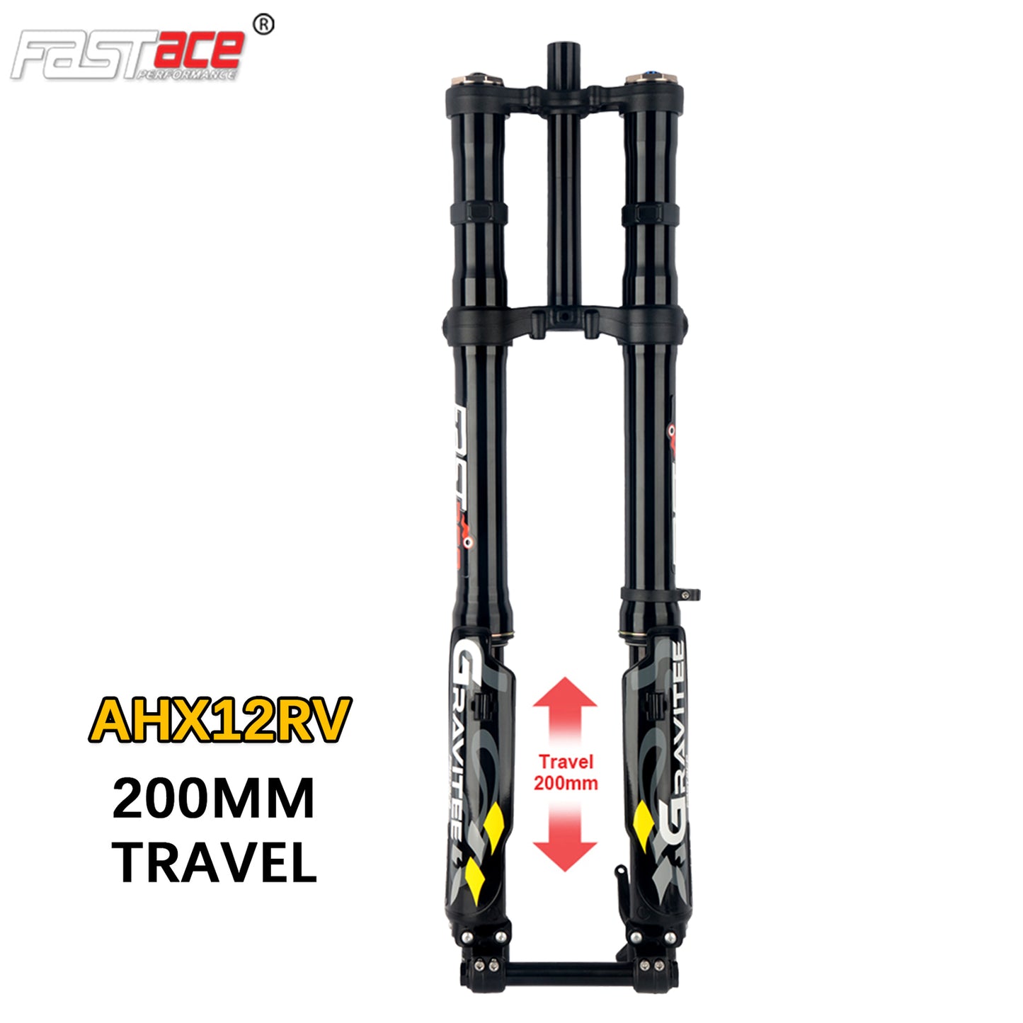 FASTACE AHX12RV Original Factory Front Fork Suspension 50LBS For Surron Talaria Sting 79 Bike Falcon M / Falcon PRO
