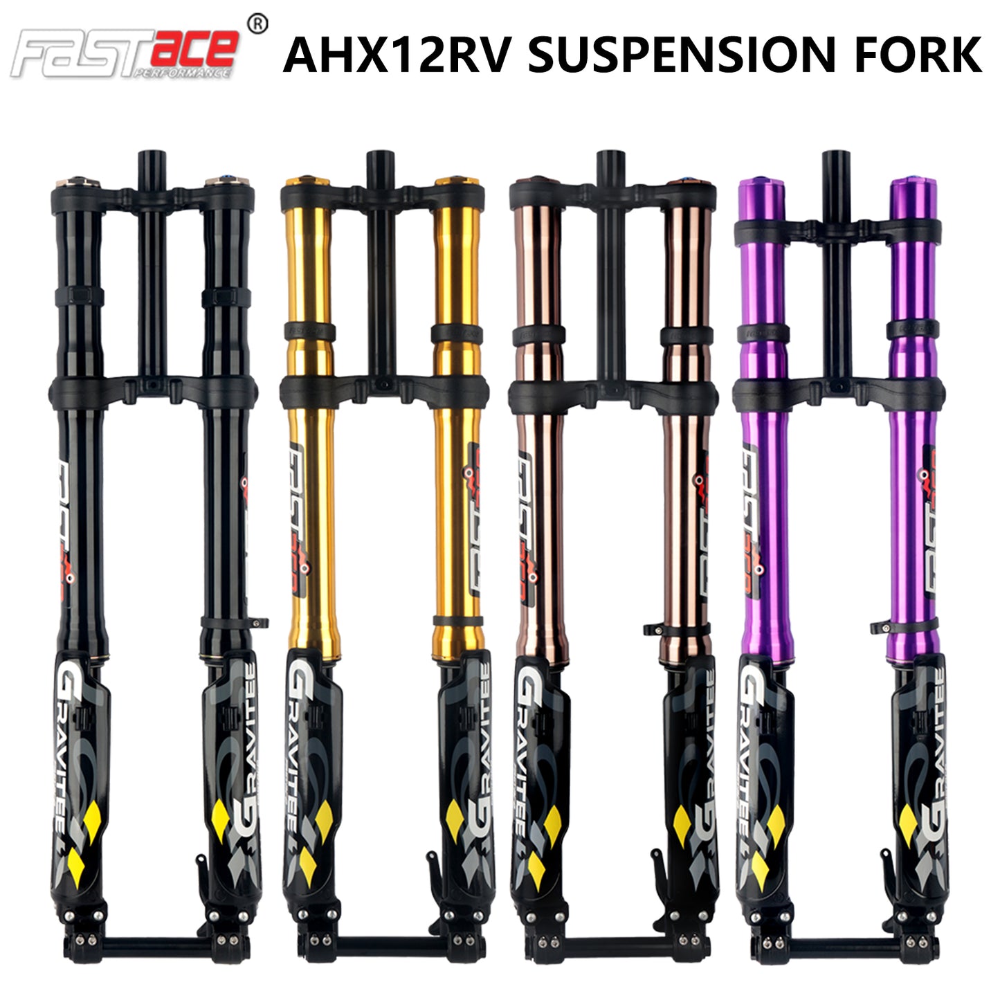 FASTACE AHX12RV Original Factory Front Fork Suspension 50LBS For Surron Talaria Sting 79 Bike Falcon M / Falcon PRO