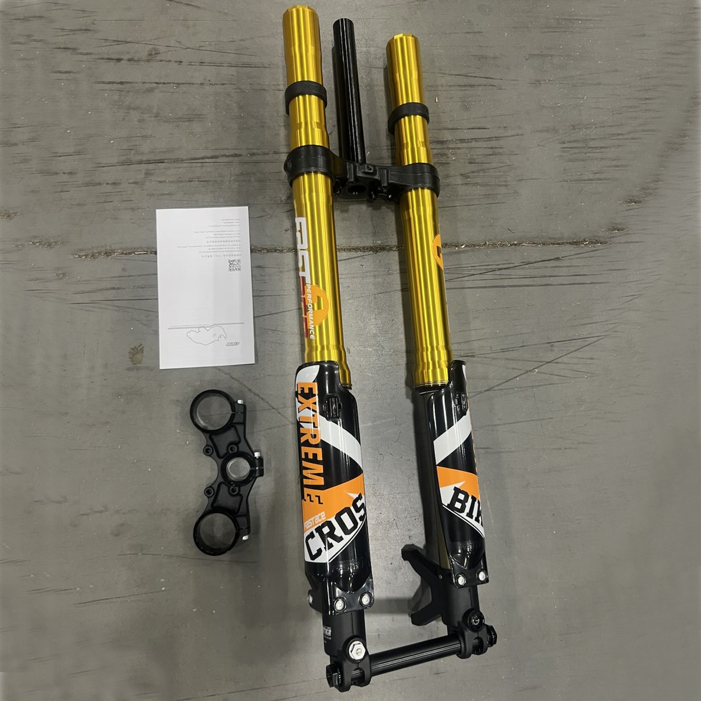 FASTACE ALX13RC 2.0 60lbs Front Fork Suspension For Surron Light Bee X Talaria Sting MX3 (Scratched)