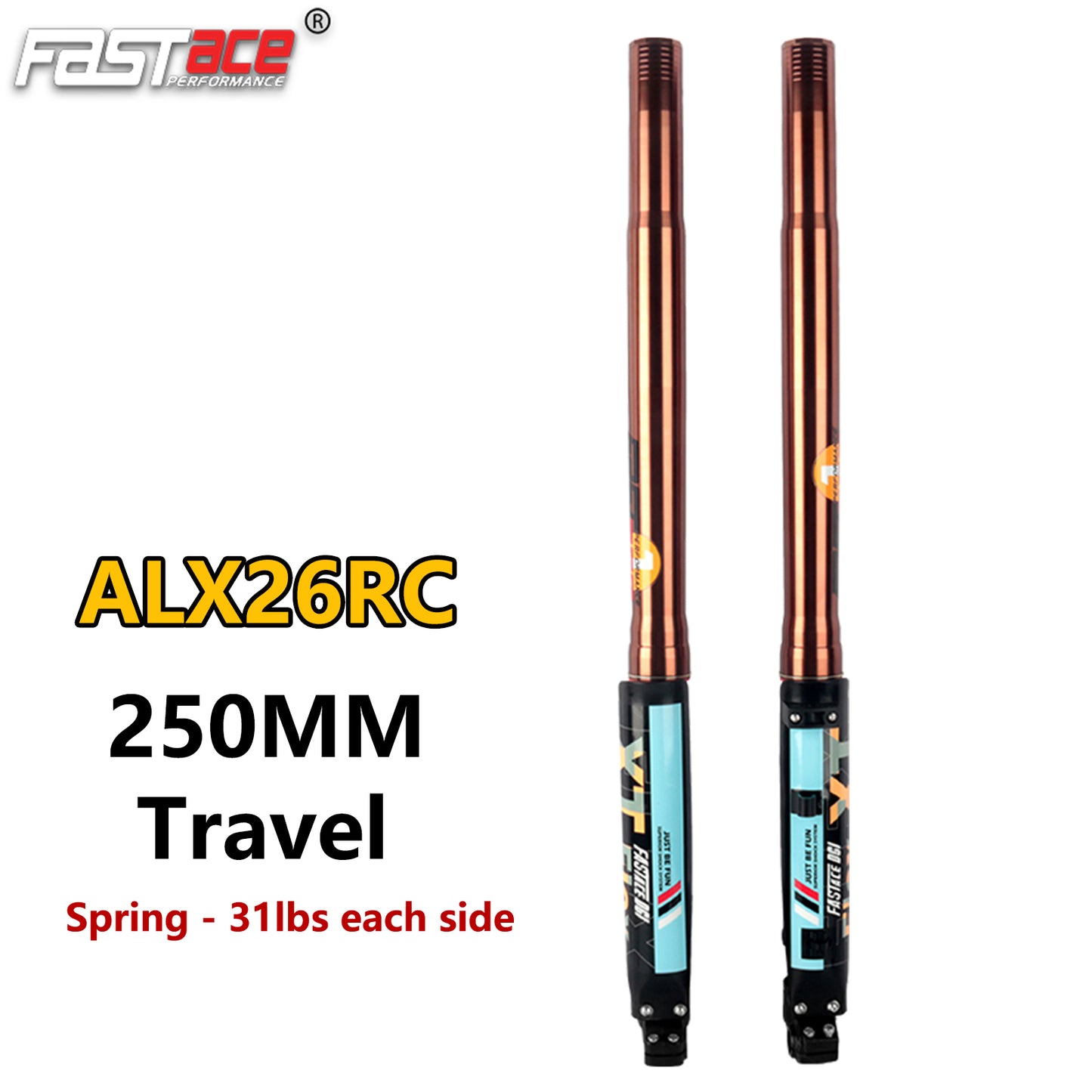 FASTACE ALX26RC Original Factory Front Fork Suspension For Sur-Ron Ultra Bee Off-Road 2023-2025 850L 250mm Travel US Warehouse