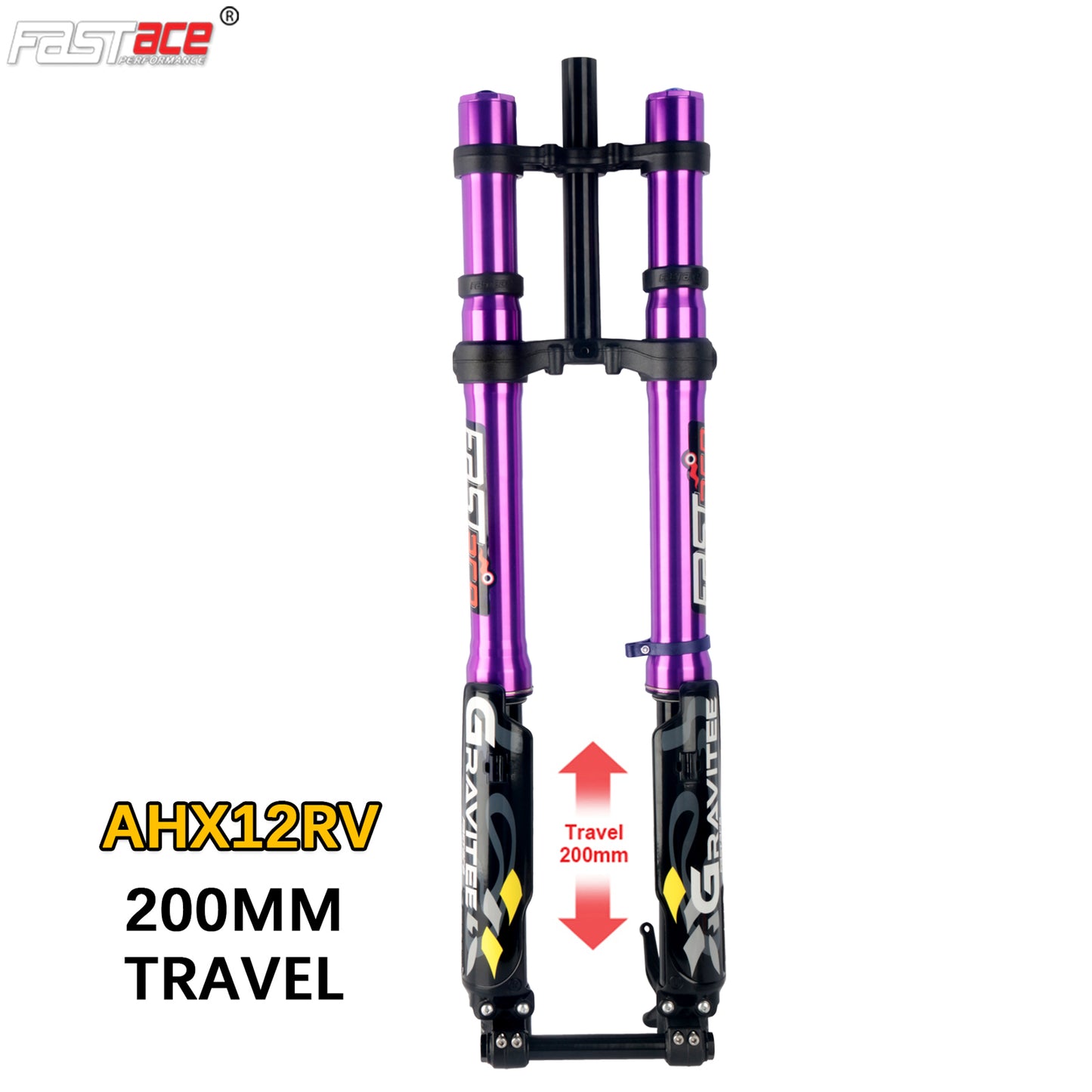 FASTACE AHX12RV Original Factory Front Fork Suspension 60LBS For Sur-Ron Light Bee X 79 Bike Falcon M / Falcon PRO  E Ride Pro SS 1.0/2.0