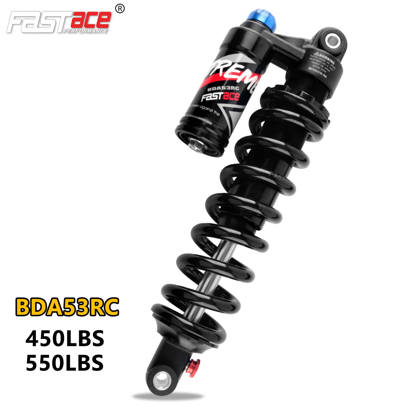FASTACE BDA53RC Original Factory Downhill Rear Shock Absorber Suspension 265mm NEW VERSION For Surron Talaria Sting