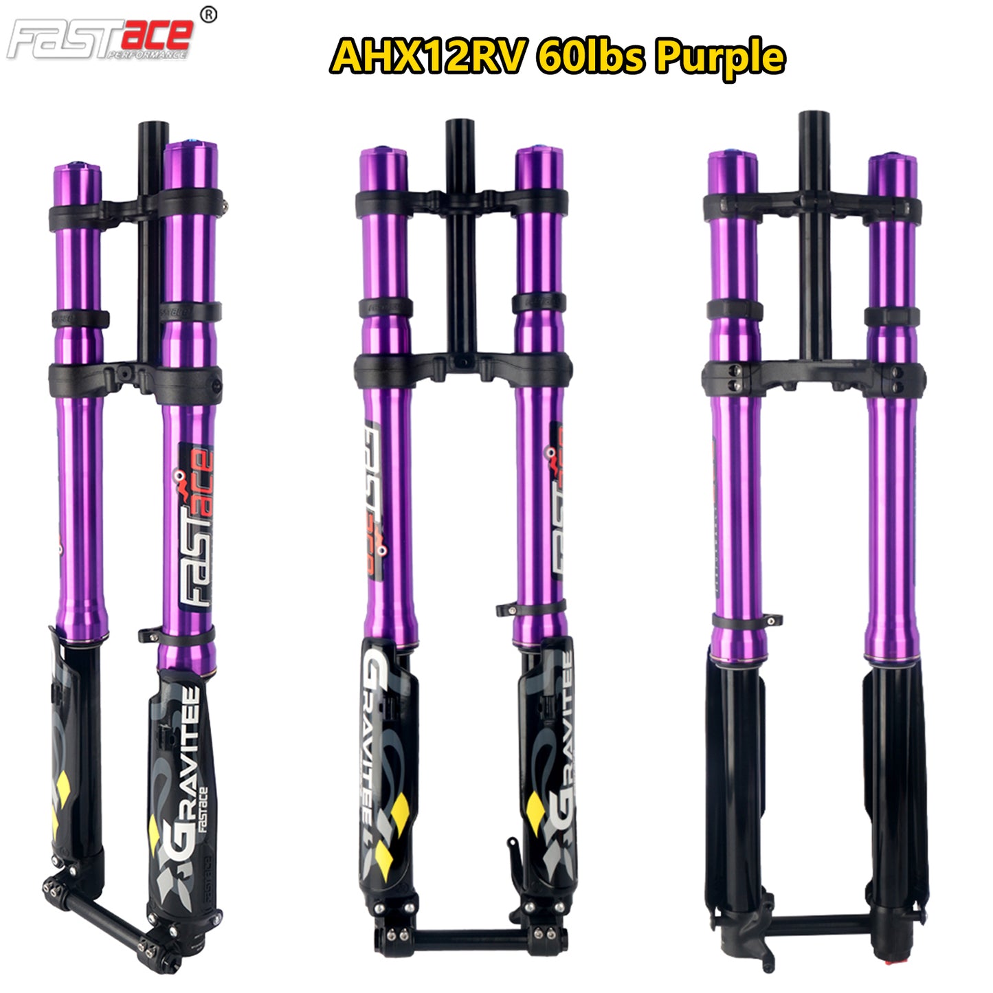 FASTACE AHX12RV Original Factory Front Fork Suspension 60LBS For Sur-Ron Light Bee X 79 Bike Falcon M / Falcon PRO  E Ride Pro SS 1.0/2.0