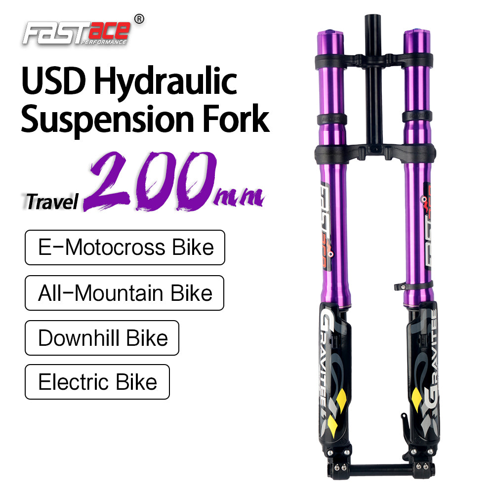FASTACE AHX12RV Original Factory Front Fork Suspension 60LBS For Sur-Ron Light Bee X 79 Bike Falcon M / Falcon PRO  E Ride Pro SS 1.0/2.0