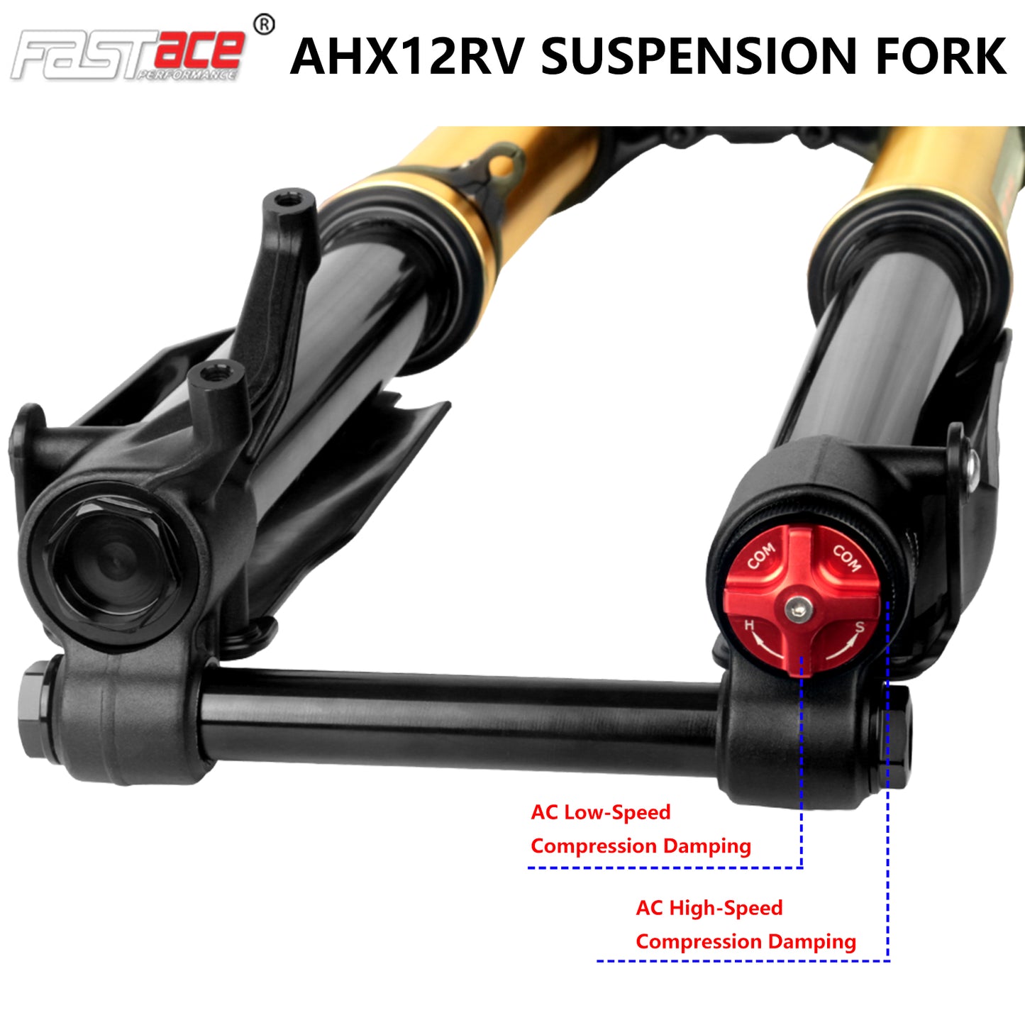 FASTACE ALX13RC 2.0 Original Factory Front Fork Suspension For Surron Talaria Sting E Ride Pro SS 79Bike 19" 26" 27.5" 29"