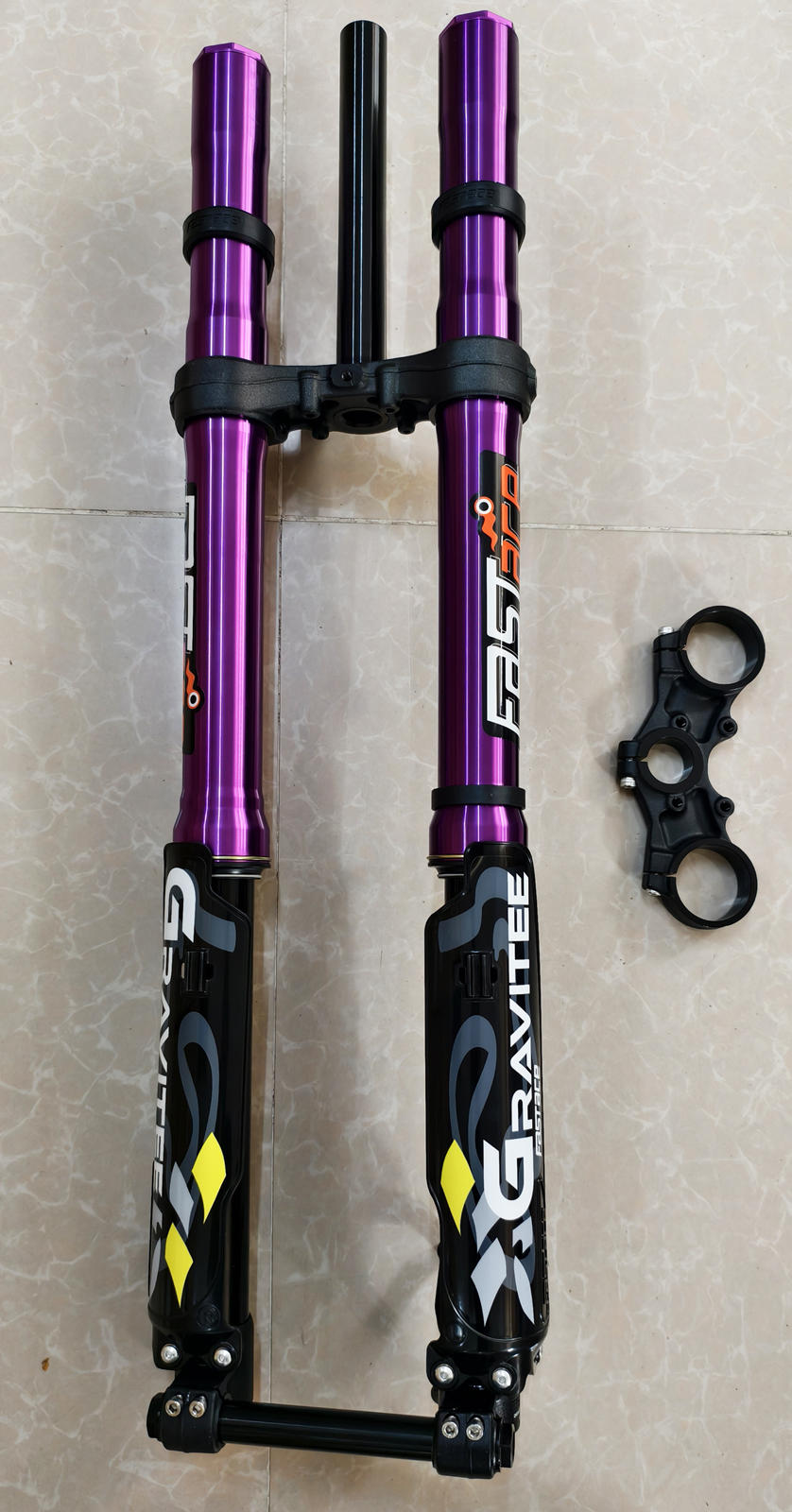 FASTACE AHX12RV Original Factory Front Fork Suspension 60LBS For Surron Talaria Sting 79 Bike Falcon M / Falcon PRO (Scratched)
