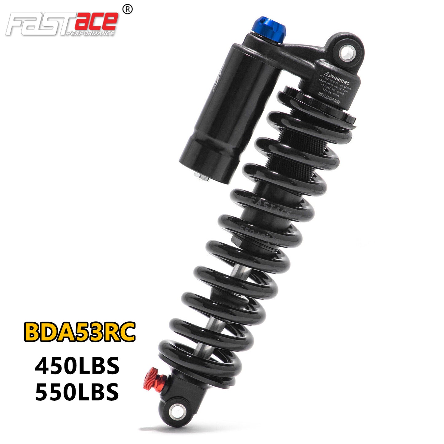 FASTACE BDA53RC Original  Factory Downhill Rear Shock Absorber Suspension 265mm 450LBS 550LBS For Surron Talaria Sting