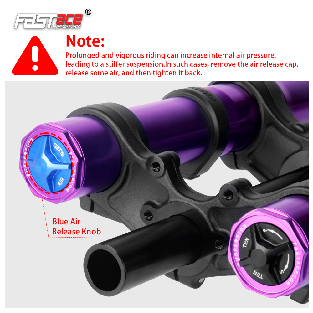 FASTACE AHX12RV Original Factory Front Fork Suspension 60LBS For Sur-Ron Light Bee X 79 Bike Falcon M / Falcon PRO  E Ride Pro SS 1.0/2.0