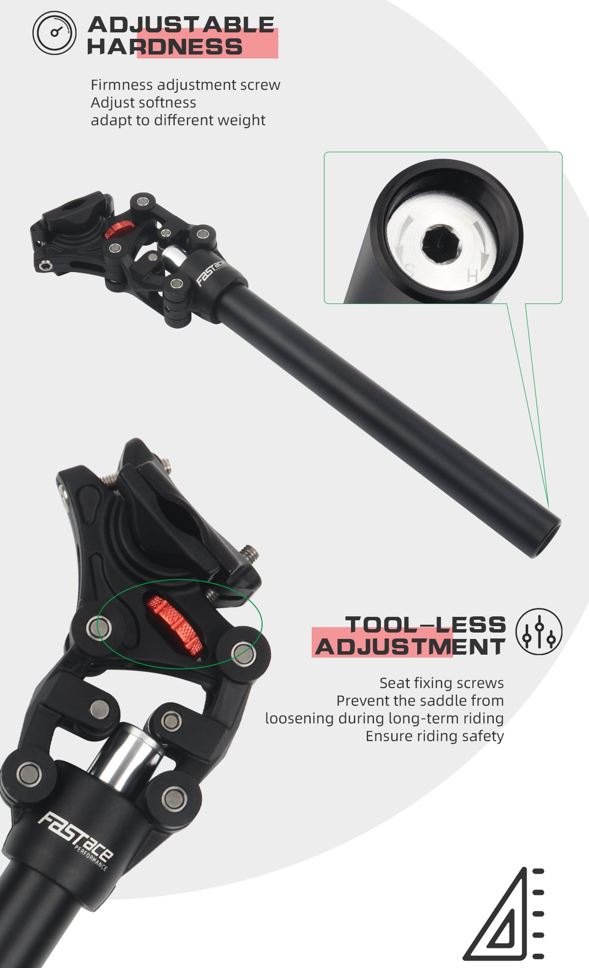 Fastace FSP-506 MTB Suspension Seatpost